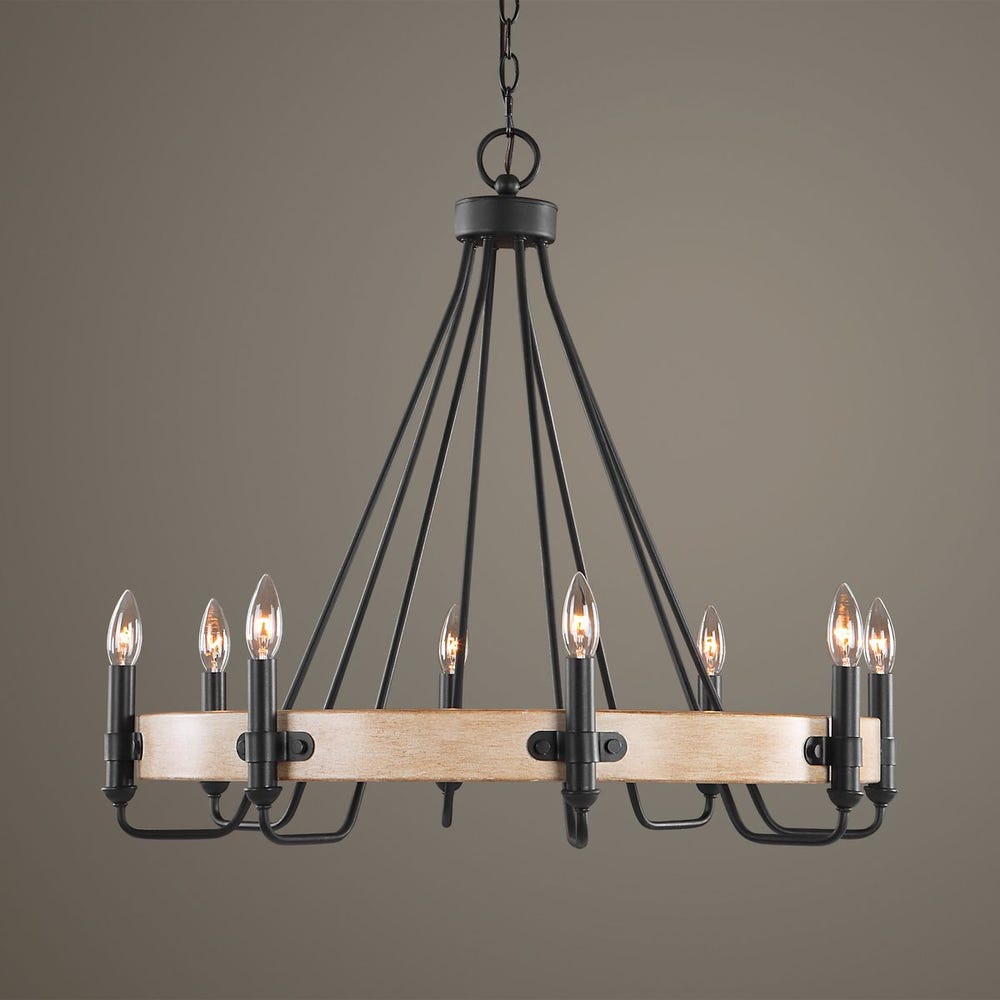 Deschutes 8 Lt Chandelier