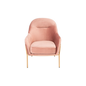 Picasso Velvet Accent Chair