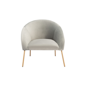 Chello Velvet Accent Chair