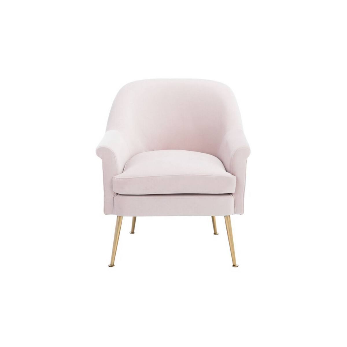 Defiant Velvet Accent Chair