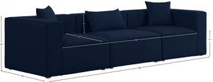Jace 106" Velvet Upholstered Sofa