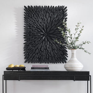 Bahama Wood Wall Decor Black
