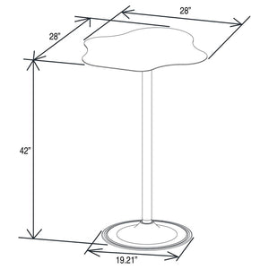 28" Avenue Bar Table