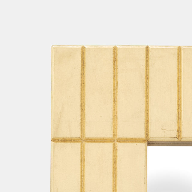 39x87, Gold Bars Rectangular Mirror