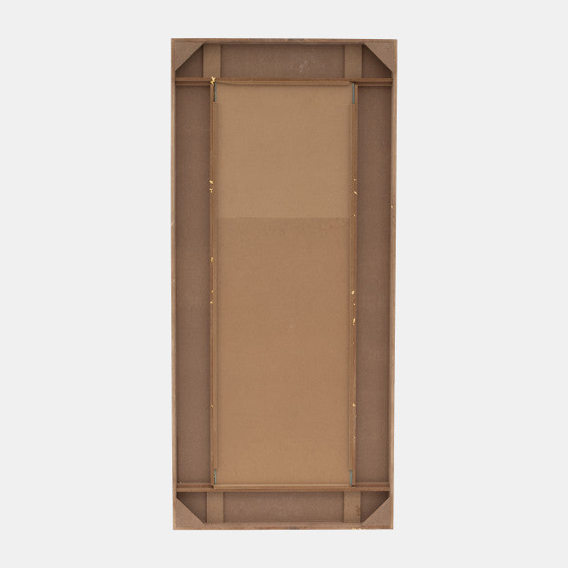 39x87, Gold Bars Rectangular Mirror