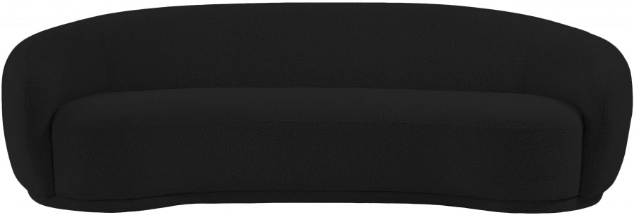 Iris 89&quot; Curved Boucle Sofa