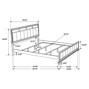 Elise Panel Bed