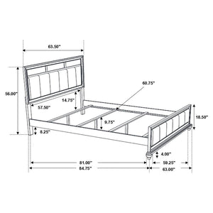 Elise Panel Bed