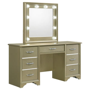 Callahan Vanity Table & Mirror