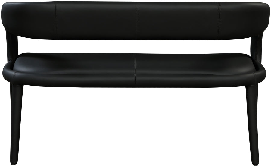 Sylvester Faux Leather Bench