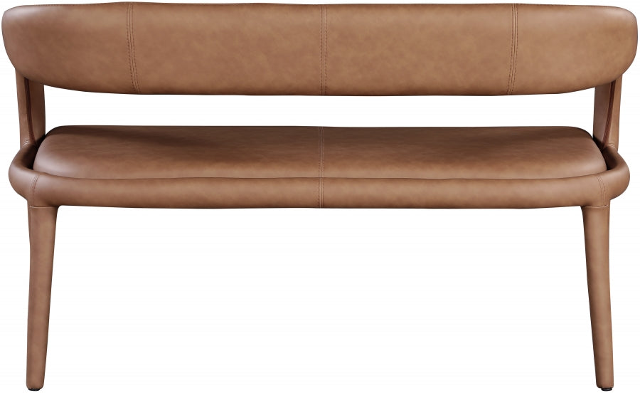 Sylvester Faux Leather Bench