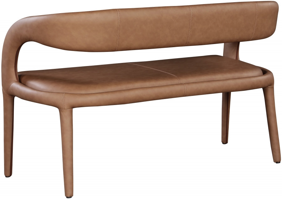 Sylvester Faux Leather Bench