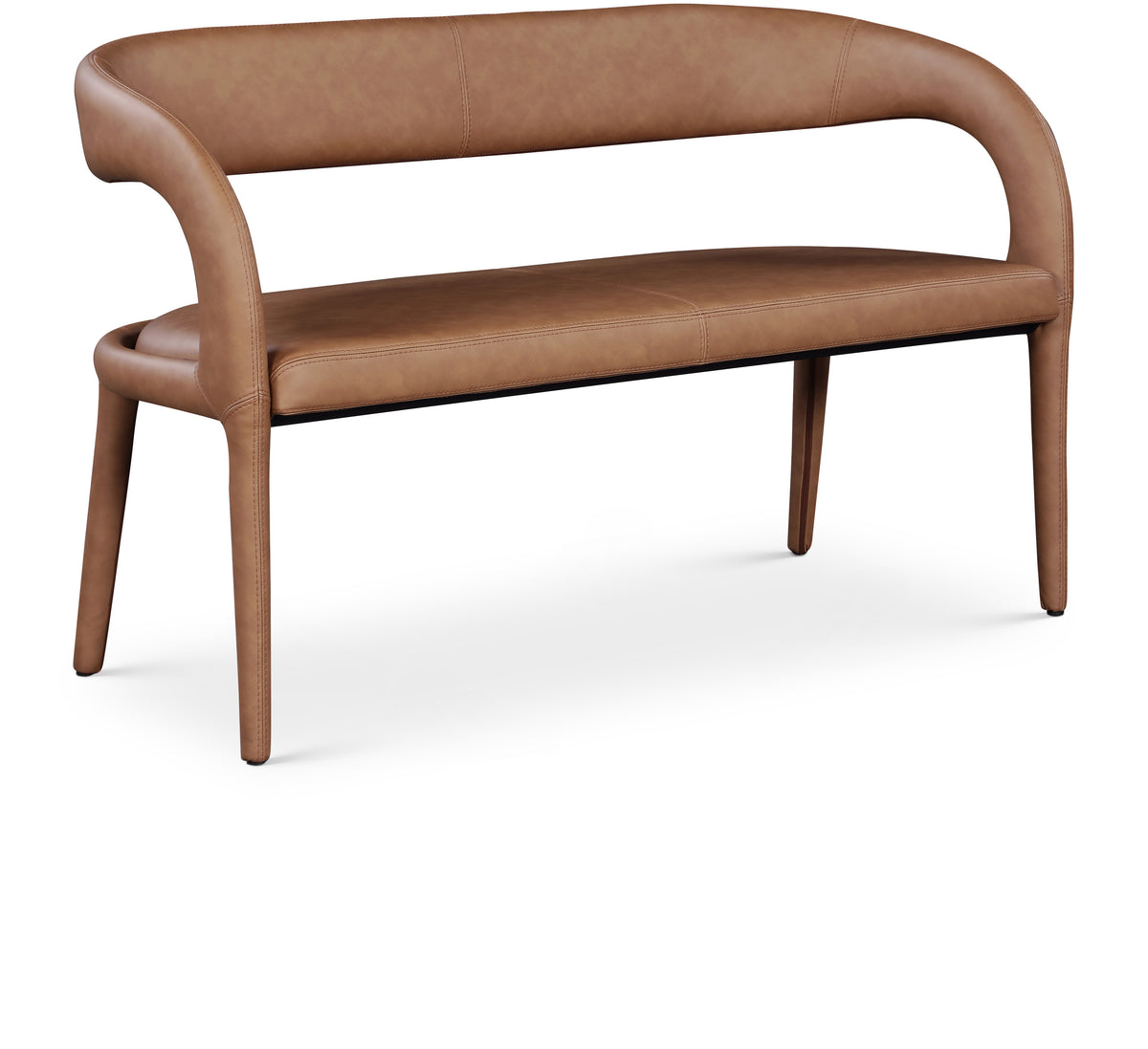 Sylvester Faux Leather Bench