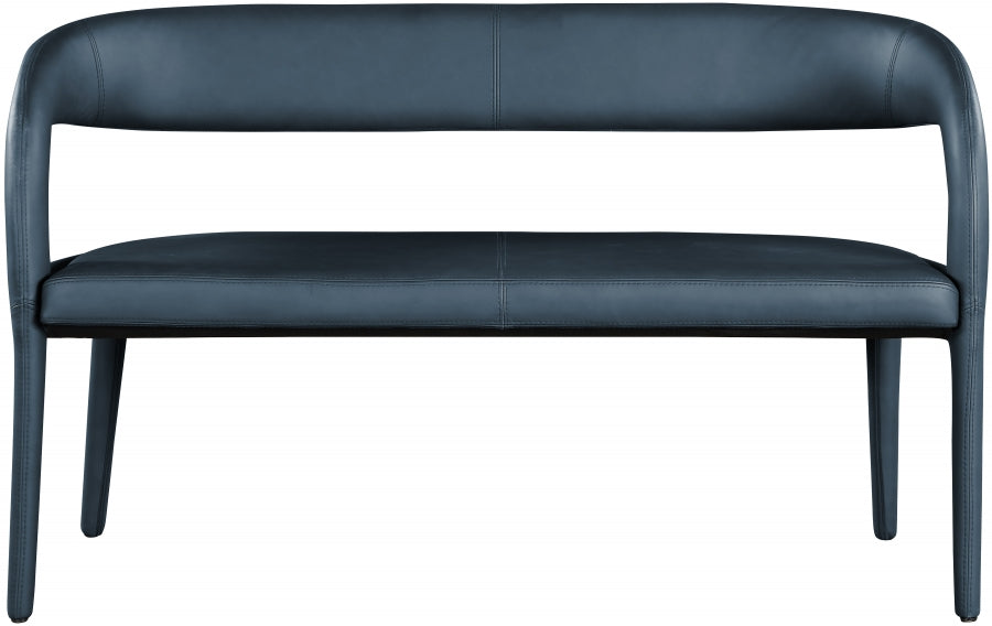 Sylvester Faux Leather Bench