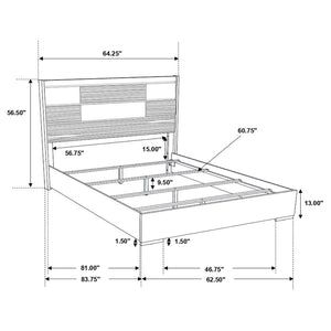 Cass Panel Bed