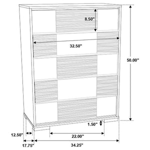 Cass 5-Drawer Chest