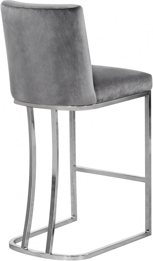 Houston Velvet Counter Stool