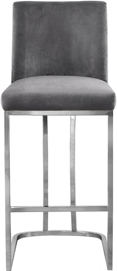 Houston Velvet Counter Stool