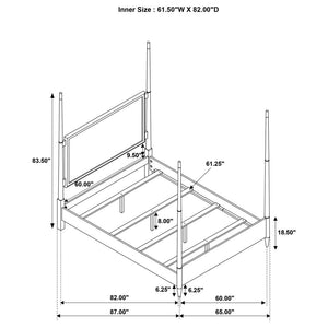 Lafayette Poster Bed