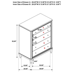 Lafayette 5-Drawer Chest