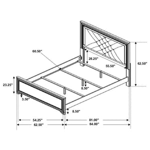 Parma Panel Bed