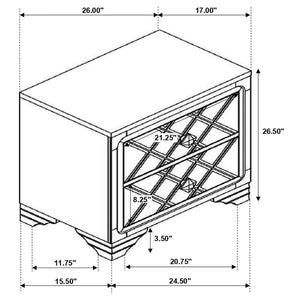 Parma Nightstand