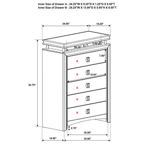 Bowie 6-Drawer Chest