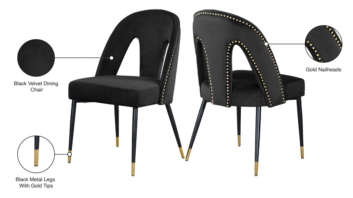 Zenith Velvet Dining Chair