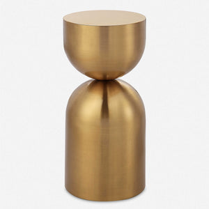 Golden Vessel Accent Table