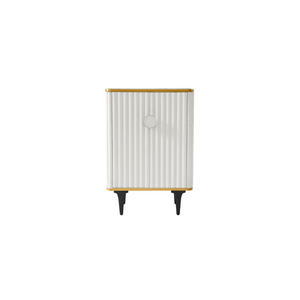 Cordoba Cream Velvet Bar Cabinet