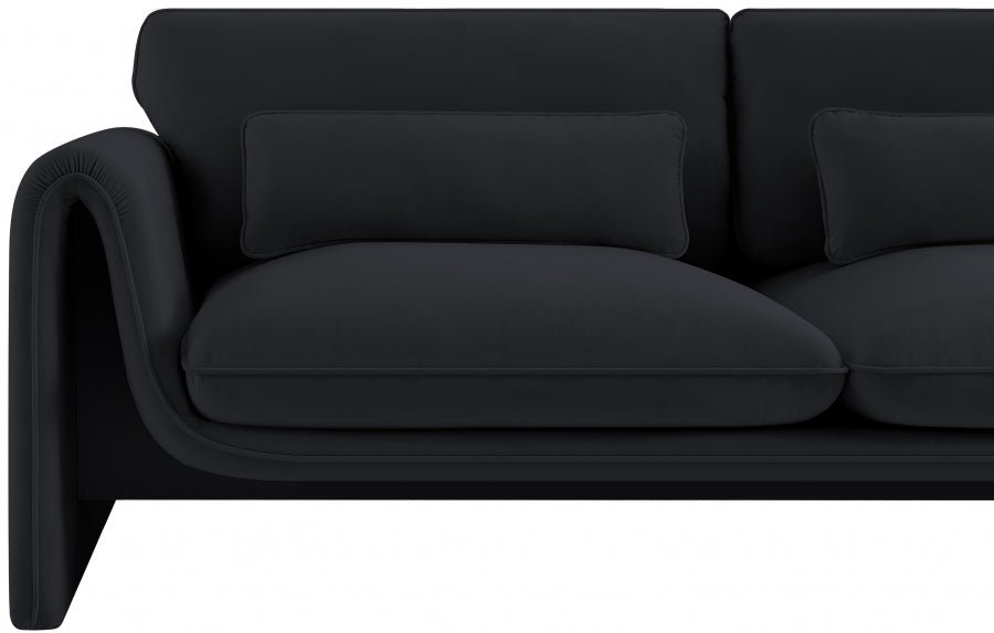Sloan 86" Velvet Upholstered Sofa