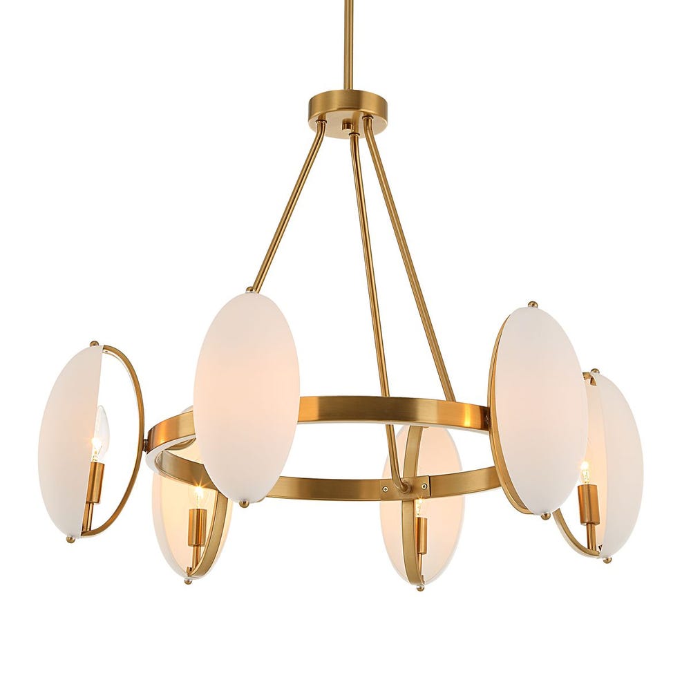Oviform 6 Lt Chandelier