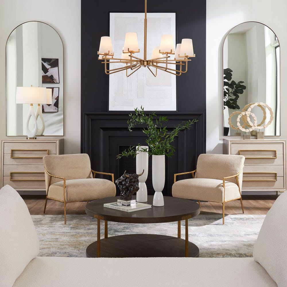 Lassen 8 Lt Chandelier