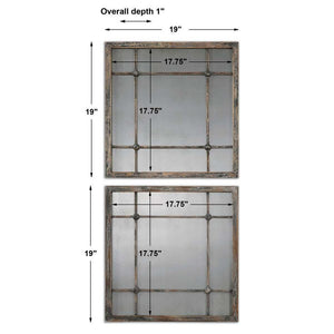 Saragano Square Mirrors S/2