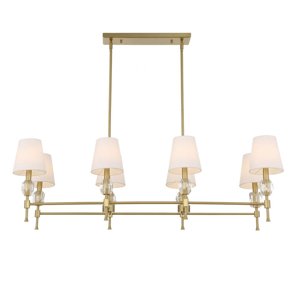 Uttermost Arques 8 Light Linear Chandelier