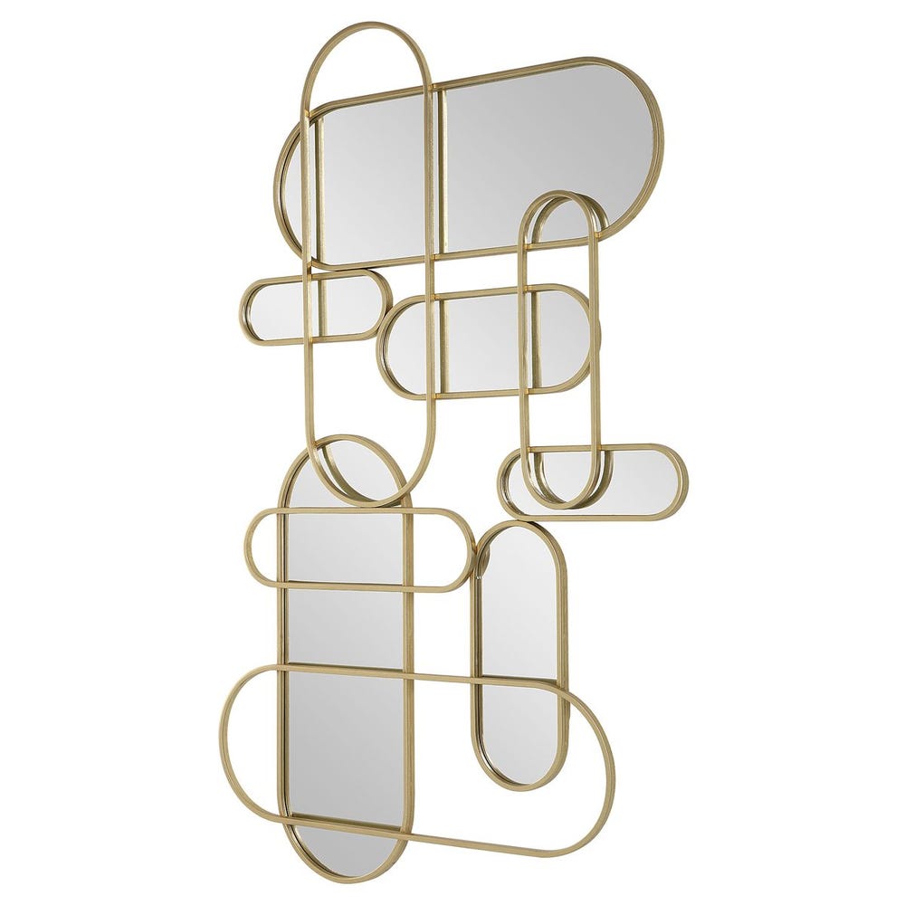 On Track Mirrored Wall Decor