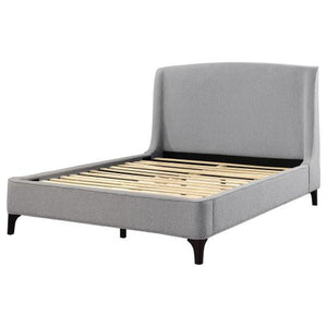 Arnie Platform Bed Light Grey