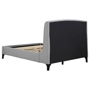 Arnie Platform Bed Light Grey