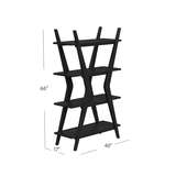 Stratton Black Etagere
