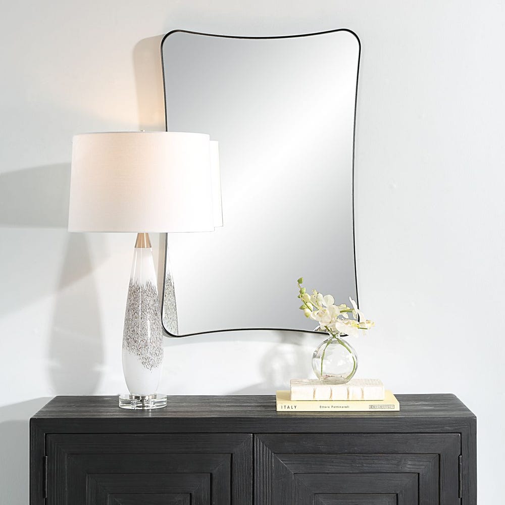 Loudon Vanity Mirror Black