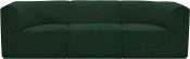 Ollie 98" Boucle Fabric Upholstered 3pc. Modular Sofa