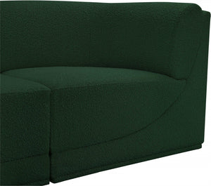 Ollie 98" Boucle Fabric Upholstered 5pc. Modular Sectional