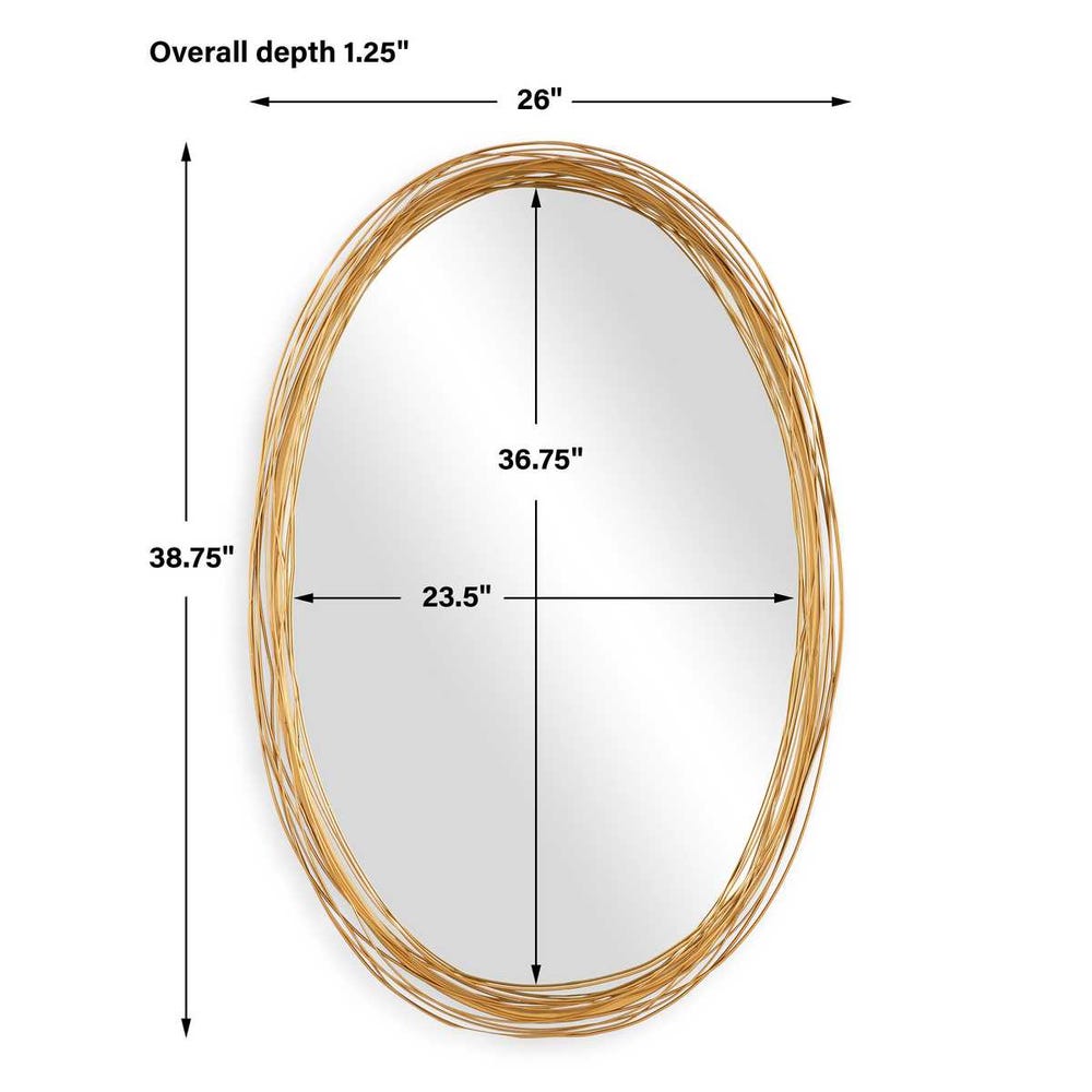 Gillian Oval Mirror