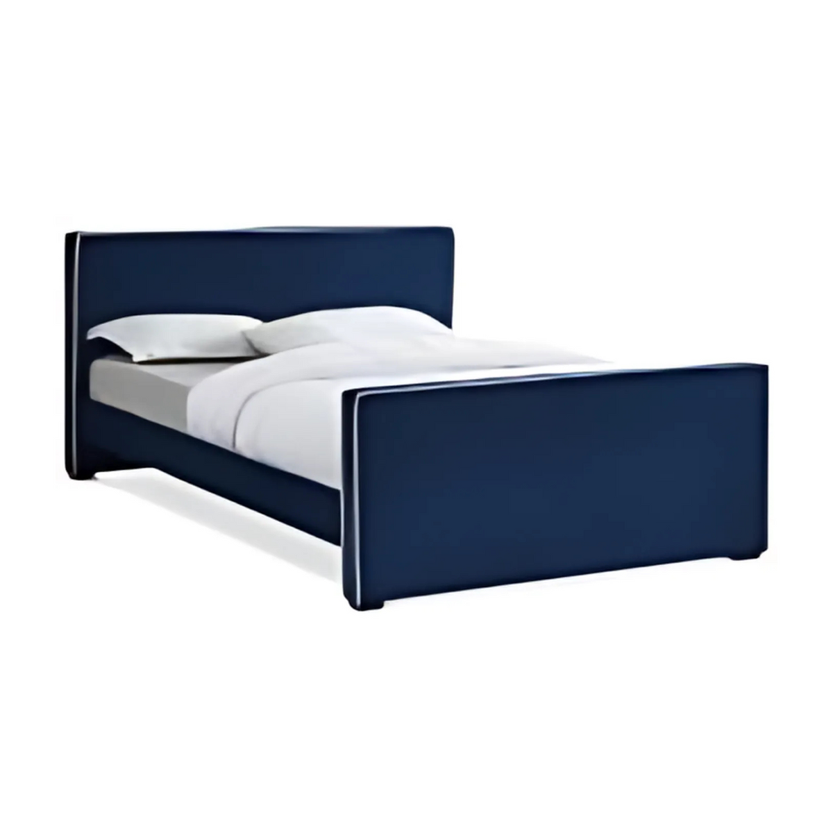 Battan Velvet Bed Navy