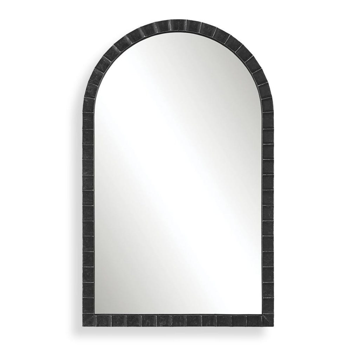 Dandridge Arch Mirror Black