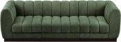 Quinn 101" Chenille Fabric Upholstered 3pc. Modular Sofa