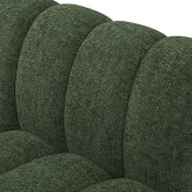 Quinn 101" Chenille Fabric Upholstered 3pc. Modular Sofa
