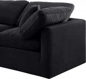 Indulge 105" Velvet Upholstered 4pc. Modular Sectional