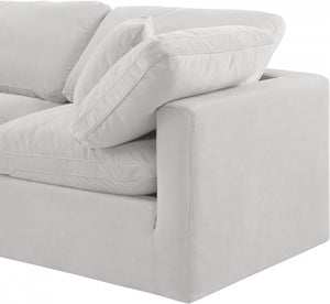 Indulge 105" Velvet Upholstered 4pc. Modular Sectional