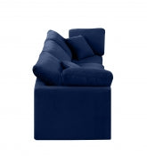 Indulge 105" Velvet Upholstered 3pc. Modular Sofa